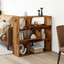 rumdeler 100x33x94,5 cm konstrueret træ antikt træ