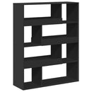 rumdeler 100x33x125,5 cm konstrueret træ sort
