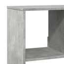 rumdeler 100x33x125,5 cm konstrueret træ betongrå