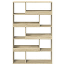 rumdeler 100x33x156,5 cm konstrueret træ sonoma-eg