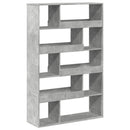 rumdeler 100x33x156,5 cm konstrueret træ betongrå