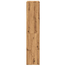 rumdeler 100x33x156,5 cm konstrueret træ egetræsfarve