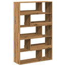 rumdeler 100x33x156,5 cm konstrueret træ egetræsfarve