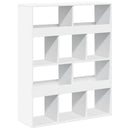rumdeler 100x33x125,5 cm konstrueret træ hvid