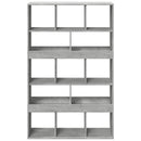 rumdeler 100x33x156,5 cm konstrueret træ betongrå