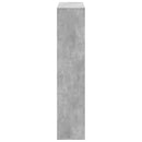 rumdeler 100x33x156,5 cm konstrueret træ betongrå