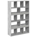 rumdeler 100x33x156,5 cm konstrueret træ betongrå