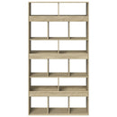 rumdeler 100x33x187,5 cm konstrueret træ sonoma-eg