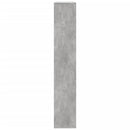 rumdeler 100x33x187,5 cm konstrueret træ betongrå