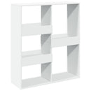 rumdeler 100x33x115 cm konstrueret træ hvid