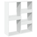 rumdeler 100x33x115 cm konstrueret træ hvid