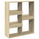 rumdeler 100x33x115 cm konstrueret træ sonoma-eg