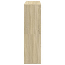 rumdeler 100x33x115 cm konstrueret træ sonoma-eg