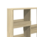 rumdeler 100x33x115 cm konstrueret træ sonoma-eg