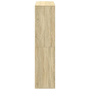 rumdeler 100x33x135 cm konstrueret træ sonoma-eg