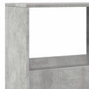 rumdeler 100x33x155,5 cm konstrueret træ betongrå