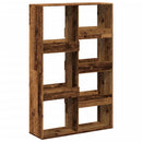 rumdeler 100x33x155,5 cm konstrueret træ antikt træ