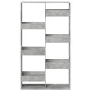 rumdeler 100x33x175 cm konstrueret træ betongrå