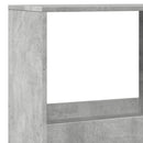 rumdeler 100x33x175 cm konstrueret træ betongrå