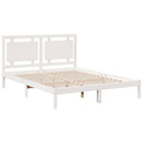 ekstra lang sengeramme uden madras 160x210 cm massivt træ
