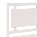 ekstra lang sengeramme uden madras 200x210 cm massivt træ