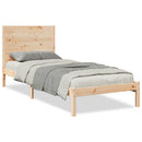 ekstra lang sengeramme uden madras 100x220 cm massivt træ