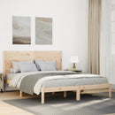 ekstra lang sengeramme uden madras 160x220 cm massivt træ