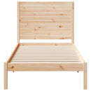 ekstra lang sengeramme uden madras 90x210 cm massivt træ