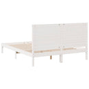 ekstra lang sengeramme uden madras 140x210 cm massivt træ