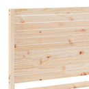 ekstra lang sengeramme uden madras 180x210 cm massivt træ