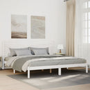 ekstra lang sengeramme uden madras 180x210 cm massivt træ