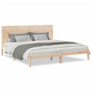 ekstra lang sengeramme uden madras 200x210 cm massivt træ