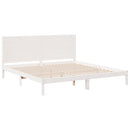 ekstra lang sengeramme uden madras 200x210 cm massivt træ