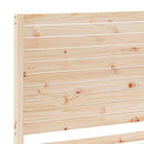 ekstra lang sengeramme uden madras 90x220 cm massivt træ