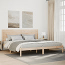 ekstra lang sengeramme uden madras 180x220 cm massivt træ