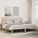 ekstra lang sengeramme uden madras 200x220 cm massivt træ
