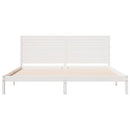 ekstra lang sengeramme uden madras 200x220 cm massivt træ