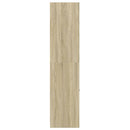 apotekerskab 30x41x174,5 cm konstrueret træ sonoma-eg