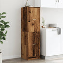 apotekerskab 40x41x144,5 cm konstrueret træ gammelt træ-look