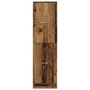 apotekerskab 40x41x144,5 cm konstrueret træ gammelt træ-look
