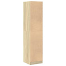 apotekerskab 40x41x174,5 cm konstrueret træ sonoma-eg