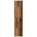 apotekerskab 40x41x174,5 cm konstrueret træ gammelt træ-look