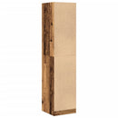 apotekerskab 40x41x174,5 cm konstrueret træ gammelt træ-look