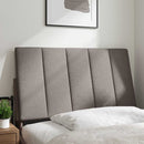 gavlpude Hanko 90 cm stof gråbrun