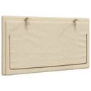 gavlpude Hanko 90 cm stof cremefarvet