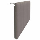 gavlpude Hanko 140 cm stof gråbrun