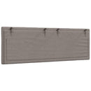 gavlpude Hanko 140 cm stof gråbrun