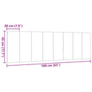 gavlpude Hanko 160 cm stof sort
