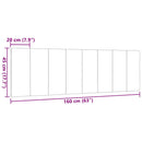 gavlpude Hanko 160 cm stof gråbrun