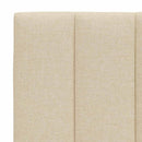 gavlpude Hanko 160 cm stof cremefarvet